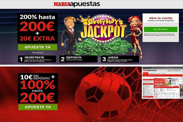 marca apuestas casino bonos