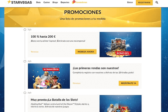 starvegas promociones